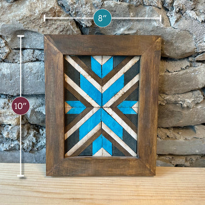Boho Mosaic Wood Art Kit