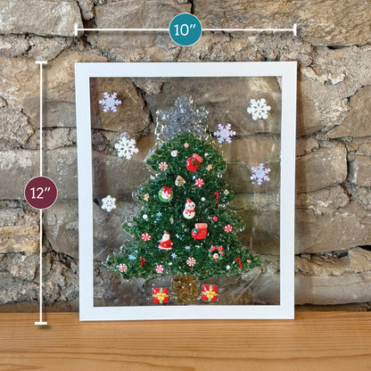 Christmas Tree Resin Glass Art Kit