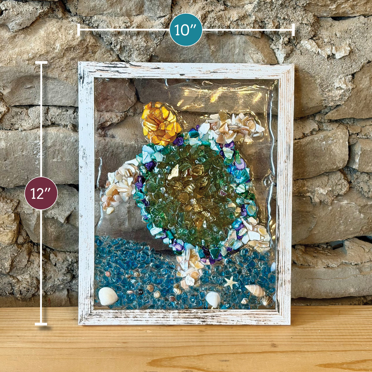 Sea Turtle Resin Glass Art Kit