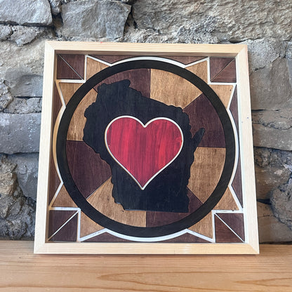 Wisconsin Barn Quilt Wood Art Workshop