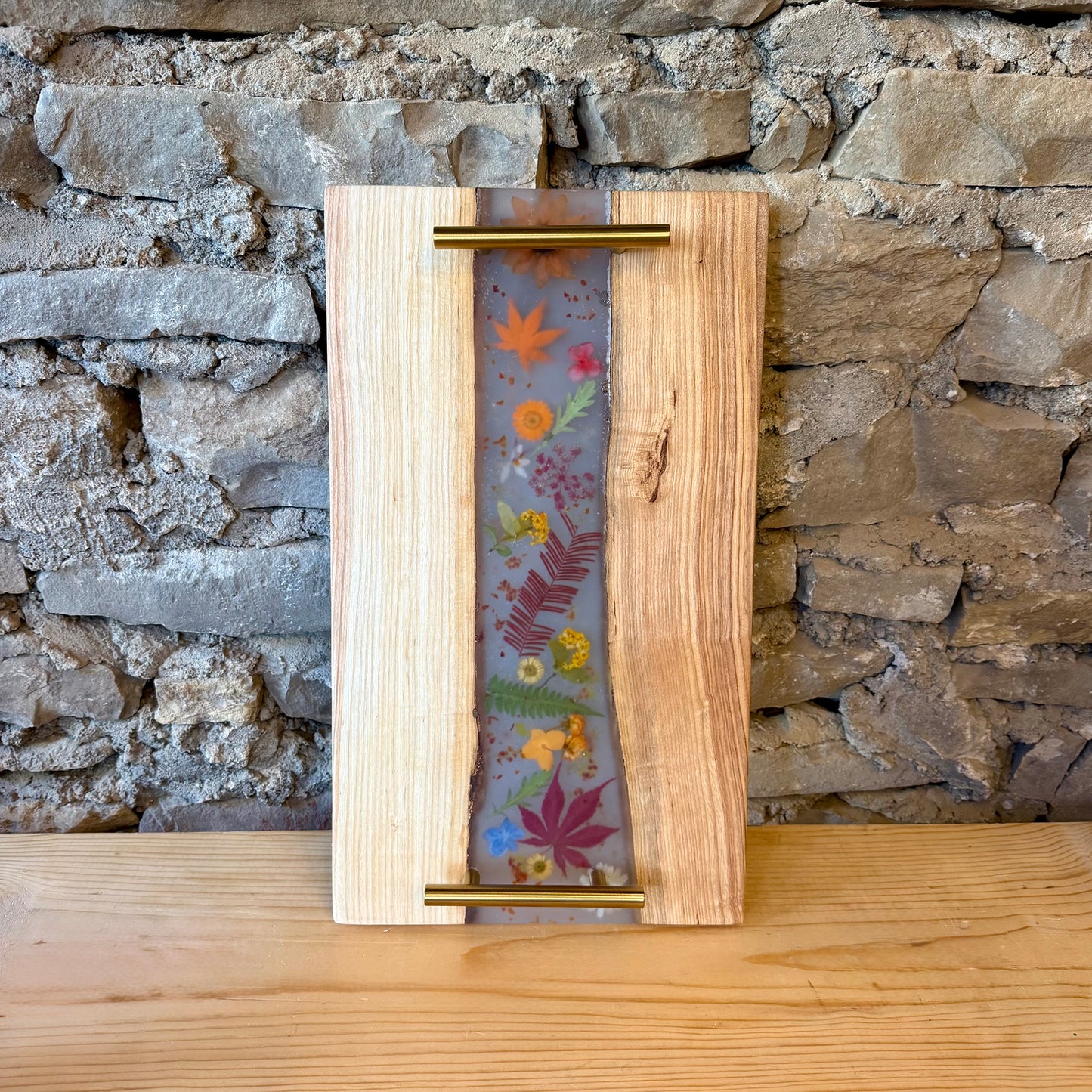 Fall Epoxy River Tray Workshop