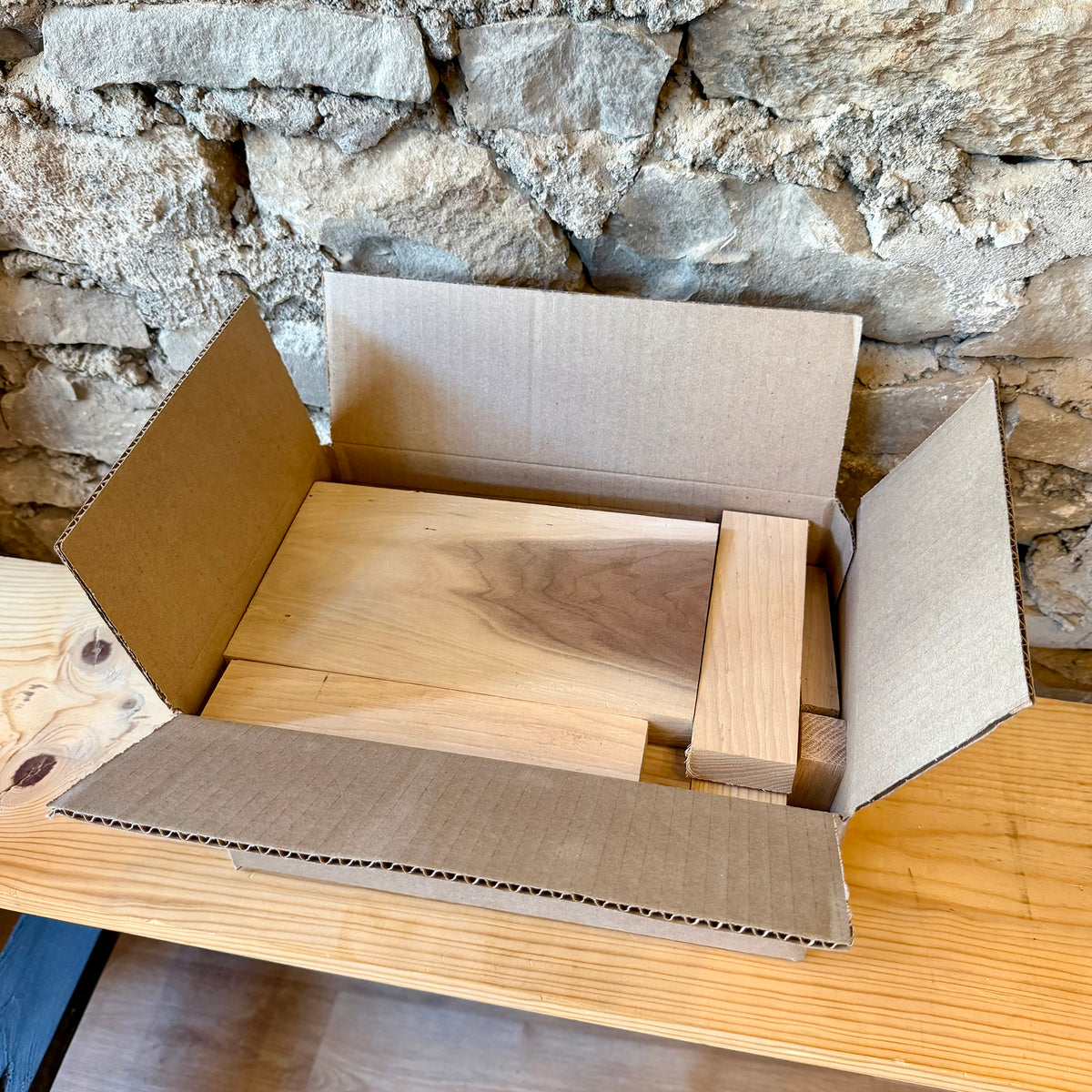Mystery Hardwood Scrap Box