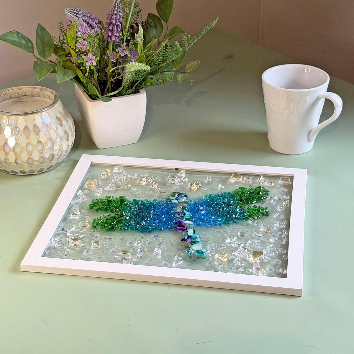 Dragonfly Resin Glass Art Kit