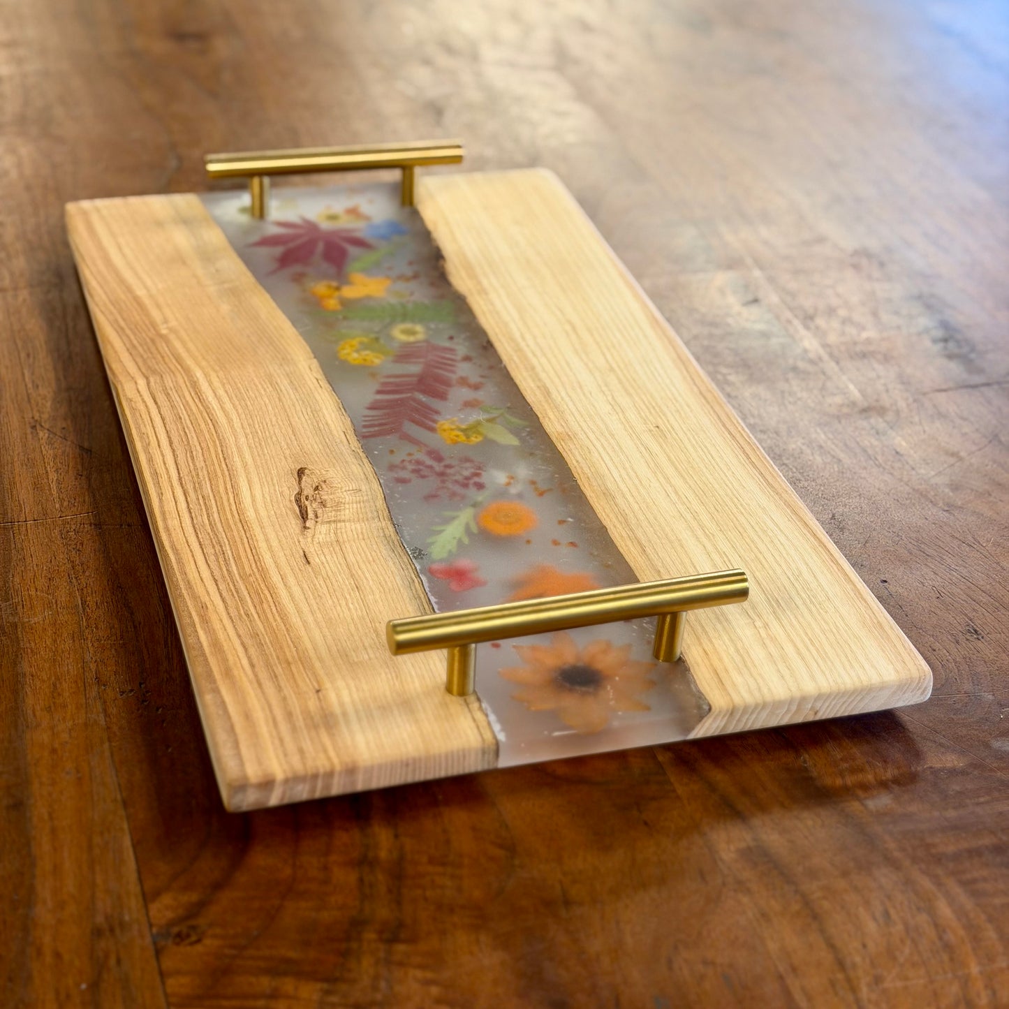 Fall Epoxy River Tray Workshop