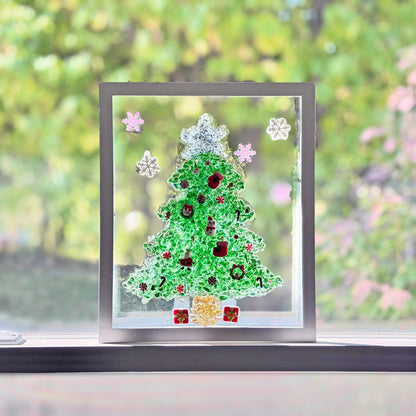 Christmas Tree Resin Glass Art Workshop