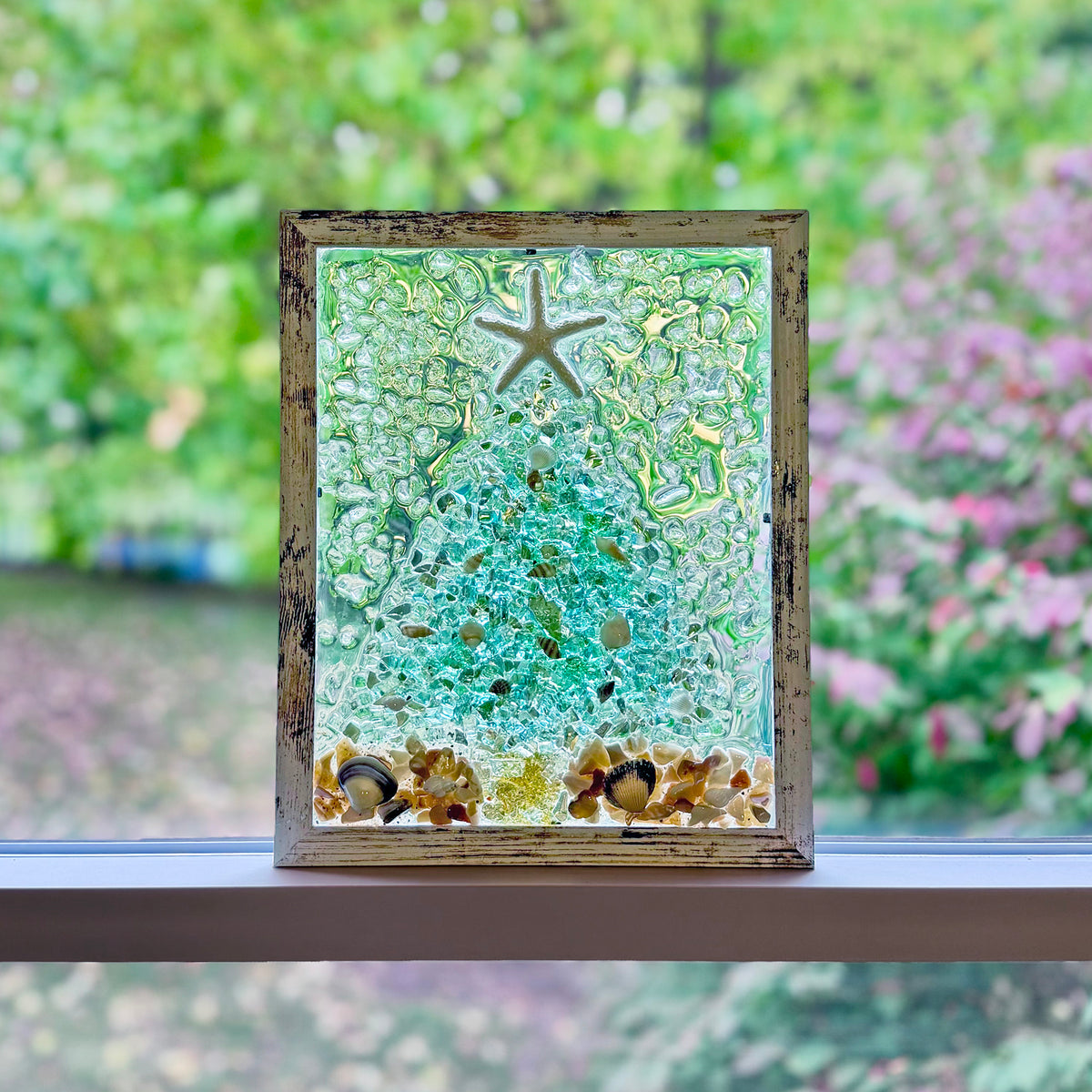 Coastal Tree Resin Glass Art Workshop