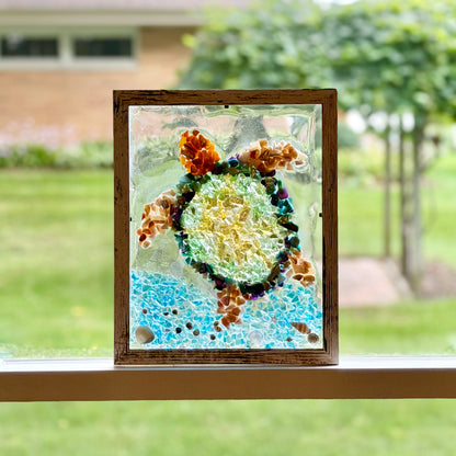 Sea Turtle Resin Glass Art Workshop