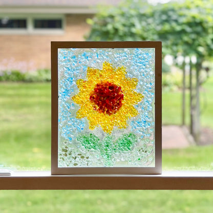 Sunflower Resin Glass Art Workshop