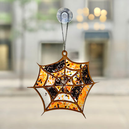 Halloween Crushed Glass Suncatcher Workshop